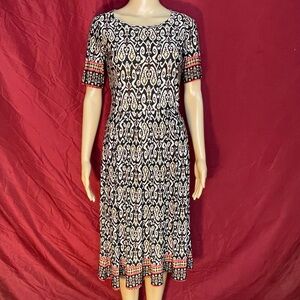 Pretty Young Thing Fit and Flare Midi Dress Small